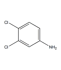 3,4-二氯苯胺結(jié)構(gòu)式