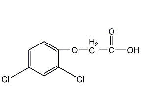 2,4-二氯苯氧乙酸結(jié)構(gòu)式